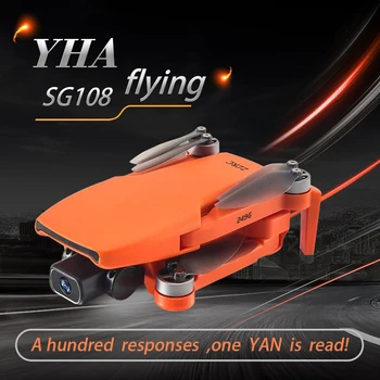 

BAANFU 2020 New SG108 GPS Drone with 5G Wifi FPV 4K HD Dual Camera Brushless RC Quadcopter Flight For 25 Min RC Distance 1km