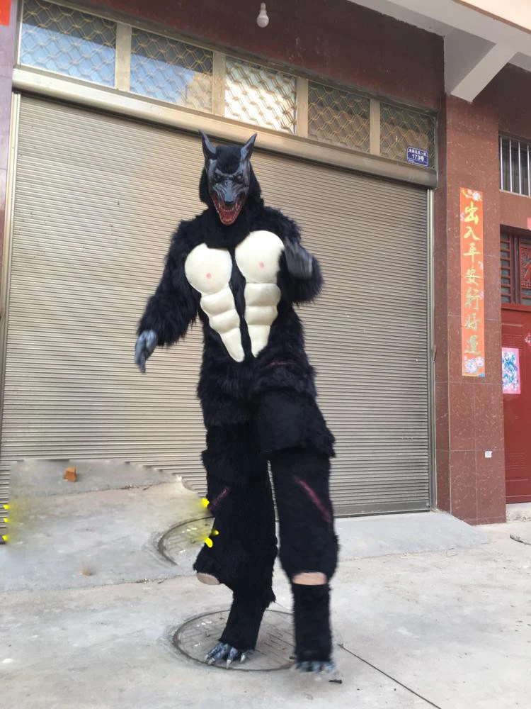 狼男モンスター怪物衣装、コスチュームデラックス大人男性用コスプレ 狼男モンスター怪物衣装、コスチュームデラックス大人男性用コスプレ