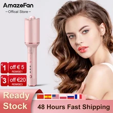 Автоматический щипцы для завивки волос AmazeFan, профессиональная плойка с керамическими кудрями, инструменты для укладки Автоматический щипцы для завивки волос AmazeFan, профессиональная плойка с керамическими кудрями, инструменты для укладки