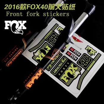 

lehool bike decal 2016 fox float 40 front fork stickers for mountain bike bicycle race cycling dirt decals free shipping fox40
