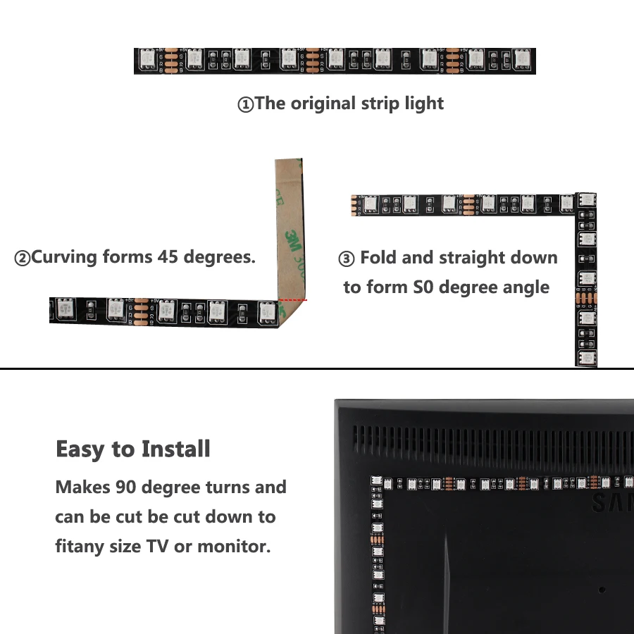 12 V Светодиодный светильник 5050 RGB Черный PCB DC 12 V 1M 2M 60 светодиодный/m PC водонепроницаемый гибкий светильник светодиодный лента декоративная лампа