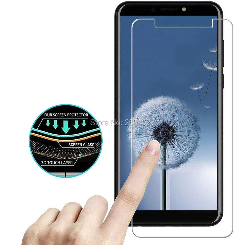 2 шт. 2.5D Закаленное стекло для ZTE Blade A3 Prime защита экрана закаленная Защитная пленка
