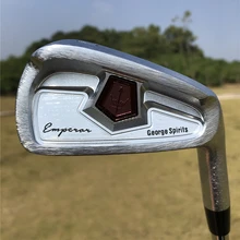 Nieuwe Golf Irons George Geesten Keizer Golf Hoofd (4 5 6 7 8 9 P) met Steel Shaft Golf Clubs