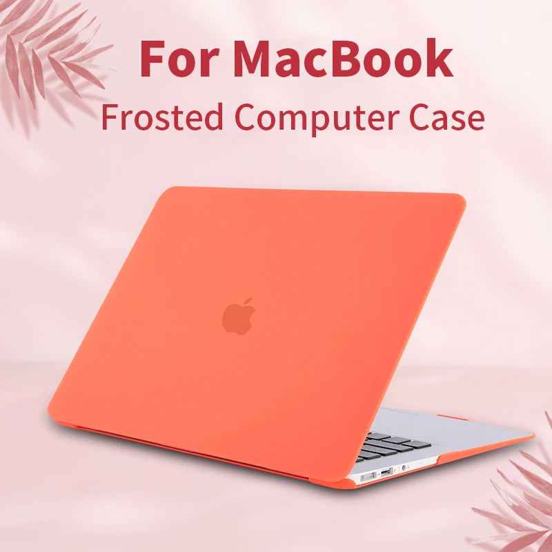 

New 2020 Laptop Case For MacBook Air A2179 A2251 Pro Retina 12 13 15 For Mac 13.3 15.4 16 inch Crystal Drosted Protective Cover