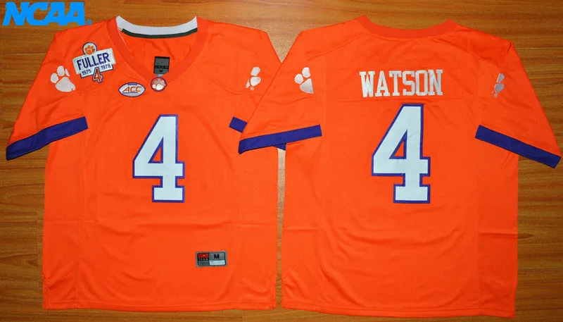 New Arrival High Quality Deshaun Watson#4 College T-shirt Limited Jerseys S-XXXL