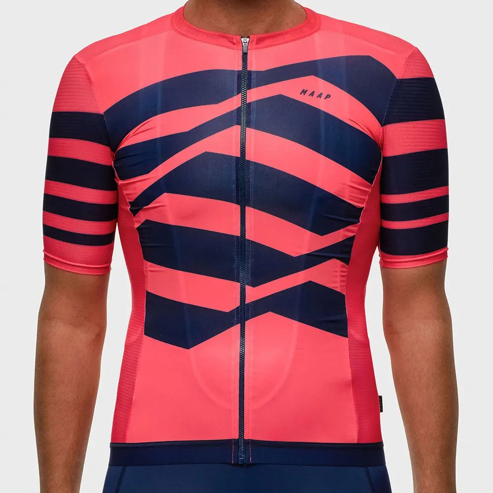 12 White short sleeve jersey Men's Breathable bicycle Jersey Pro racing team road bike MTB cycling wear maglia Ciclismo - Цвет: 12