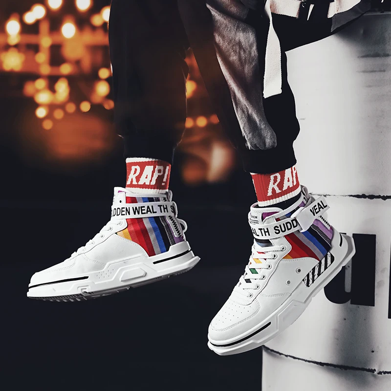 Basket Homme осенние мужские баскетбольные кроссовки Jordan высокие трендовые мужские кроссовки светильник Non-0slip мужские баскетбольные кроссовки Jordan