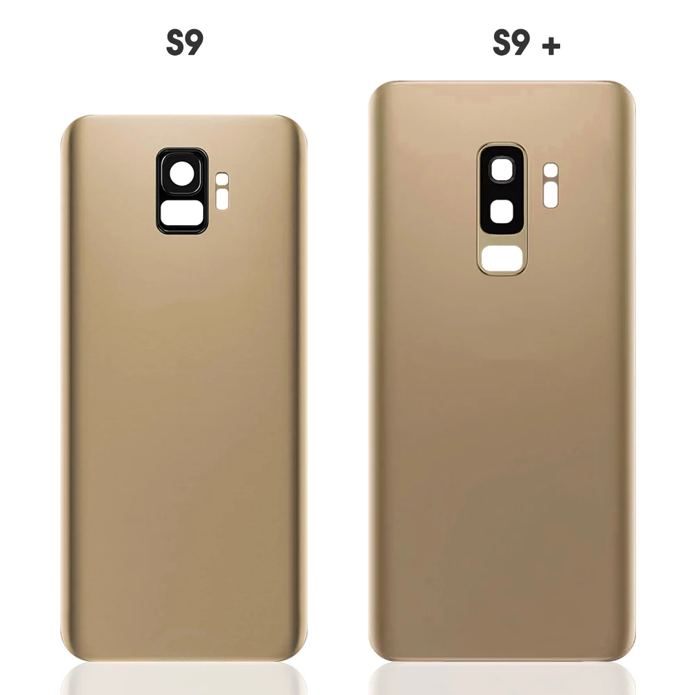 Для SAMSUNG Galaxy S9 G960F S9 Plus G965F Крышка батарейного отсека задняя дверь корпус для SAMSUNG S9 S9+ Корпус заднего стекла Замена