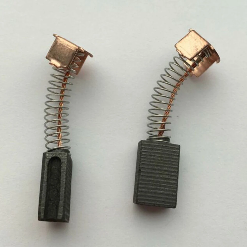 2 uds. De cepillos de carbono de Metal, 12mm X 8mm x 5mm, piezas de Motor eléctrico genérico para herramienta amoladora angular