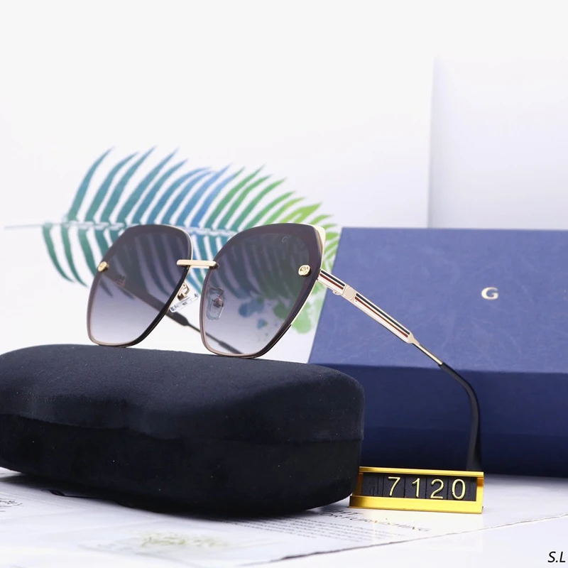 

POLICE Square Sunglasses Retro Women Brand Designer Trendy Gradient Polygon Sun Glasses Polaroid Thickening Lens Female UV400