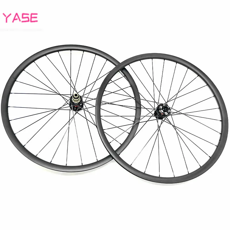 27 5 er Углеродные mtb колеса 35x25 мм бескамерные велосипеда ассиметричный boost NOVATEC D791SB