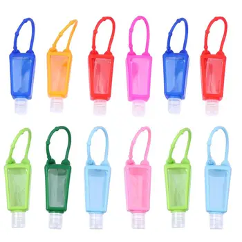 

12pcs 30ml Liquid Bottles Lightweight Refillable Liquid Bottles Holders Shampoo Dispensers Hand Sanitizer Bottles For Outdoor