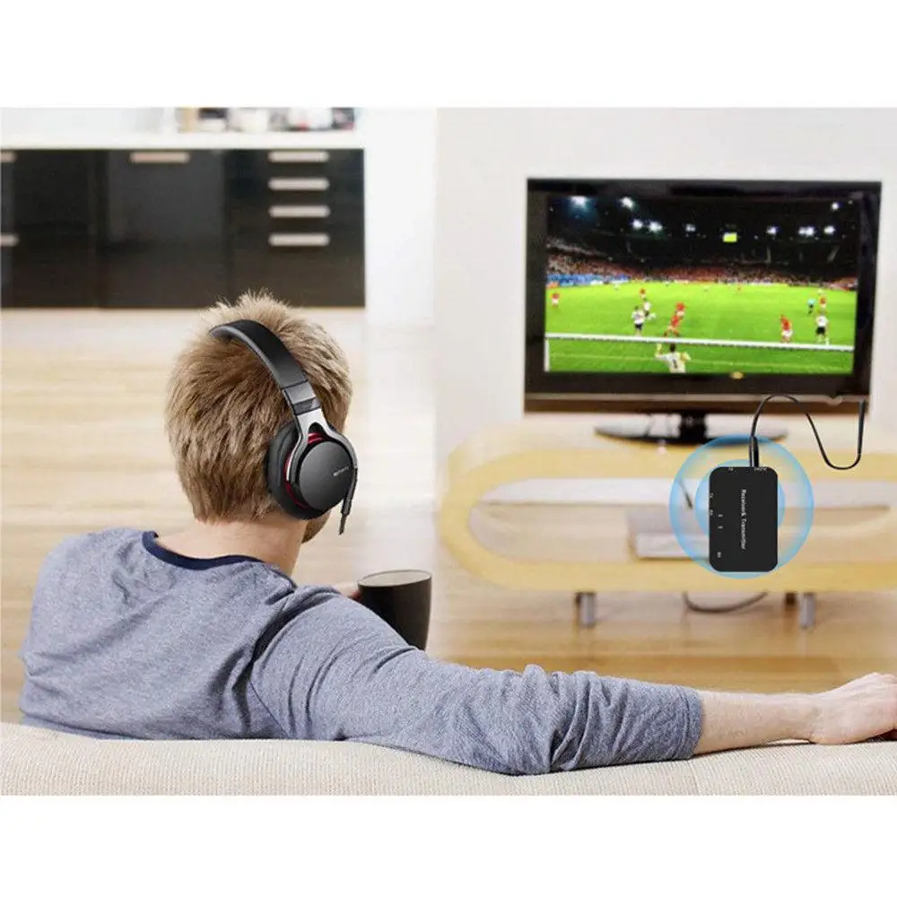 2 в 1 V4.2 Bluetooth передатчик приемник адаптер+ аудио кабель 3,5 мм USB зарядное устройство кабель RCA аудио беспроводной адаптер