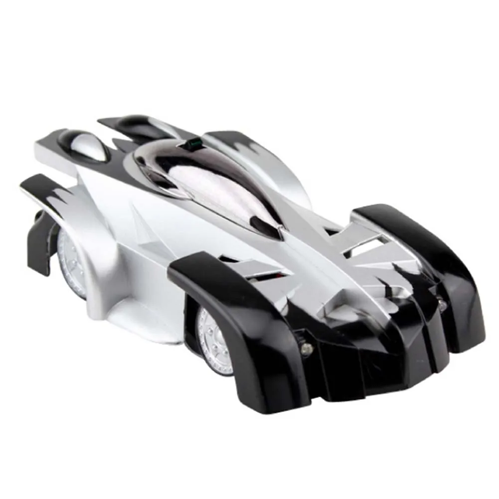Remote Control Wall Climbing RC Car with LED Lights 360 Degree Rotating Stunt Toys Antigravity Machine