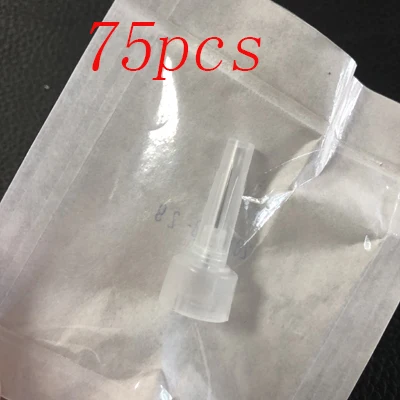 75pcs syringe 0,3 мл одноразовая Стерильная головка ампула для гиалуроновой ручки гиалуронический пистолет бесплатно иглы расходные материалы против морщин воды шприц - Номер модели: 75pcs syringe