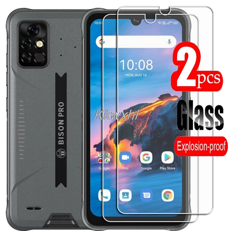 H7fdd1af80e5d4ce58c33991058c54b5bE 2PCS FOR UMIDIGI Bison Pro High HD Tempered Glass Protective On UMI BisonPro 2021 Phone Screen Protector Film