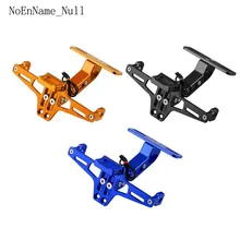 Регулируемый держатель номерного знака мотоцикла с ЧПУ светодиодный светильник кронштейн