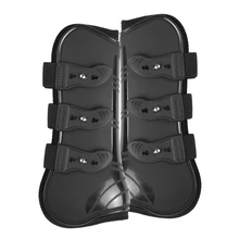 Регулируемая нога лошади сапоги набор конные передние ноги охранника задние сапоги Неопрен лошадь Hock протекторы конного спорта оборудование