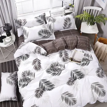 

Home Textile Aloe Cotton Bedding Four Piece Suit Student Dormitory Three Piece Set Bed Sheet Quilt Cover Bedding Four Piece Set
