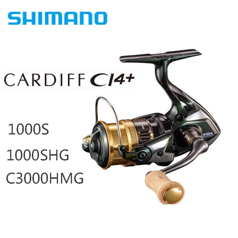 

Shimano Original CARDIFF CI4+ 1000S 1000SHG C3000MHG 5.0/6.0 COLD LUMINIUM SPOOL WATERPROOF DRAG Saltwater Fishing Reels