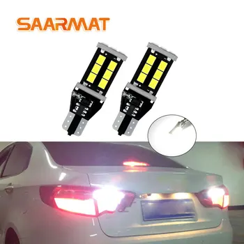

2x T15 W16W LED Backup Reverse Light For Kia Rio K2 3 Armrest Ceed Sportage Sorento Cerato Soul Picanto Optima K3