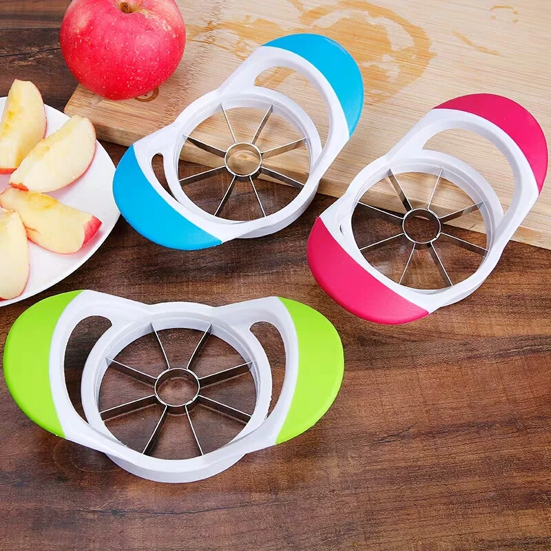 1Pc Kitchen Gadgets Apple Cutter Slicer Stainless Steel Apple Core Remover Pear Cutter Divider Fruit Tools Kitchen Accessories