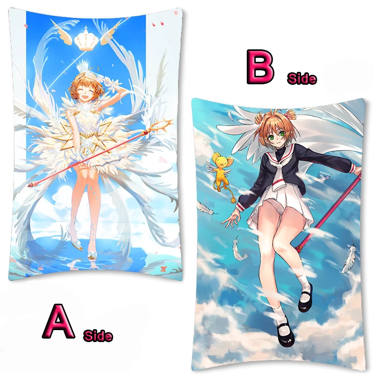 Аниме Cardcaptor Sakura Sakur КИНОМОТО; Nadeshiko Dakimakura обниматься тела чехол отаку подушки с пикантным принтовым наволочка 35x55 см - Цвет: 11