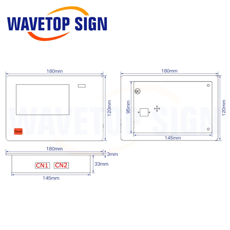 WaveTopSign AWC708C CCD Vision позиционирование CO2 лазерная CCD камера система управления для Co2 лазерная резка, гравировальный станок