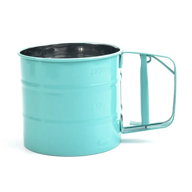 Wonderlife Stainless steel icing sugar shaker Multi-function hand-held screen flour sieve Bakery accessories reposteriabaking