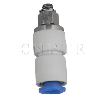 

CNBTR BSPT 1/8" Straight Pneumatic Tube Push in Fitting Connector for 6mm Tube