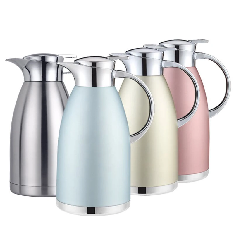 2.3L Large Capacity Double Wall 304 Stainless Steel Hot Water in sulation Pot Kettle