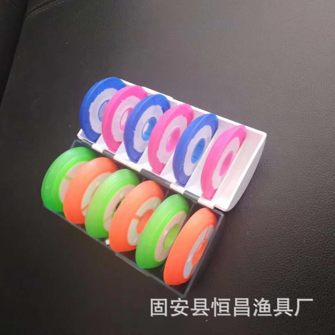 New Style Principal Line Box Large Spool Multi-functional 12 Axis Silica Gel Rainbow Principal Line Box Fishing Gear Market Main