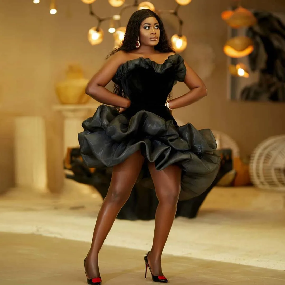 Sexy Black Prom Dresses Off Shoulder 