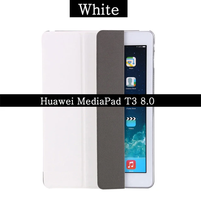 Магнитный чехол для huawei MediaPad T3 8,0 KOB-L09 KOB-W09 Honor игровой коврик 2 wifi 3g LTE кожаный флип-чехол защитный чехол-подставка - Цвет: MediaPad T3 8.0