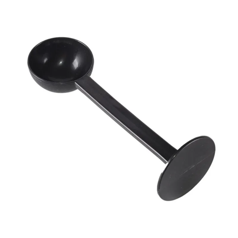 Plastic Coffee & Tea Tools 2 IN 1 10g Measuring Tamping Scoop Coffee Tamper Black Espresso Stand Coffee Spoon Plastic Coffee & Tea Tools 2 IN 1 10g Measuring Tamping Scoop Coffee Tamper Black Espresso Stand Coffee Spoon