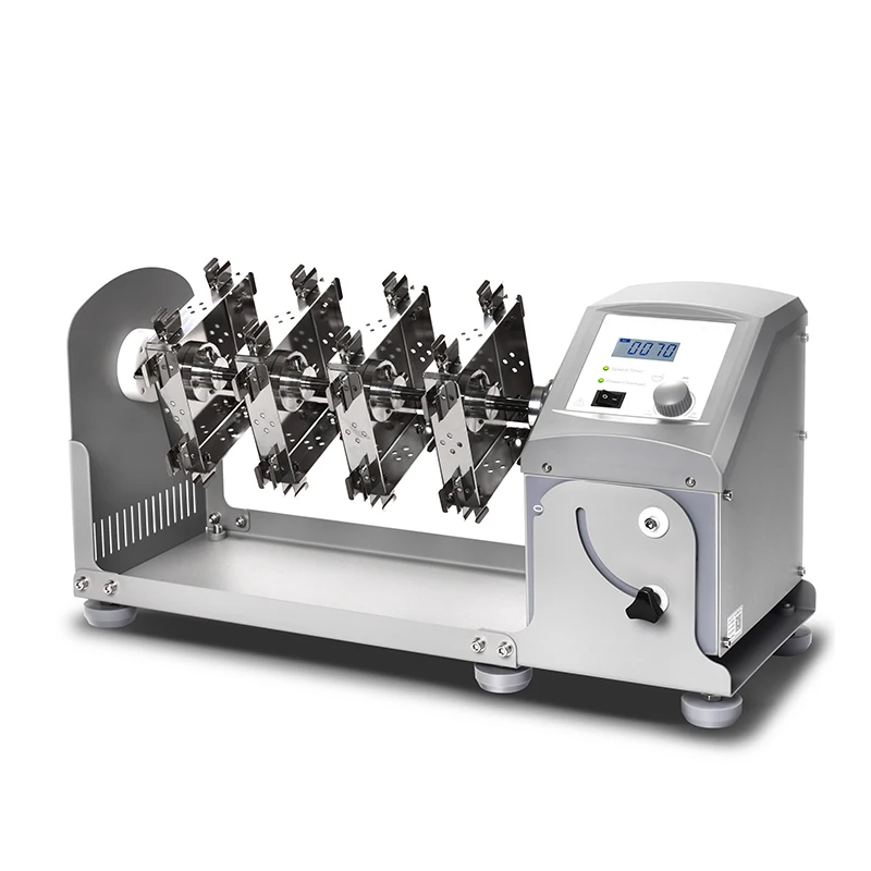 Lab Centrifuge Tube Rotator Mixer LCD Digital Adjustable 0-70rpm 1.5/15/50ml Centrifuge Tube Sample Mixing Laboratory Equipment