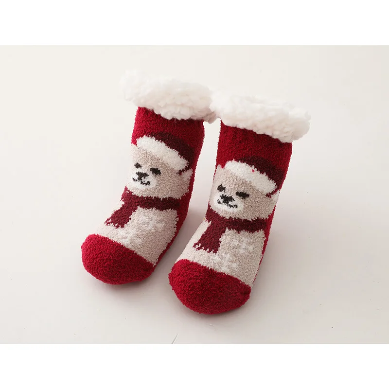 Kids Socks Baby Christmas Socks for 0-4 Years