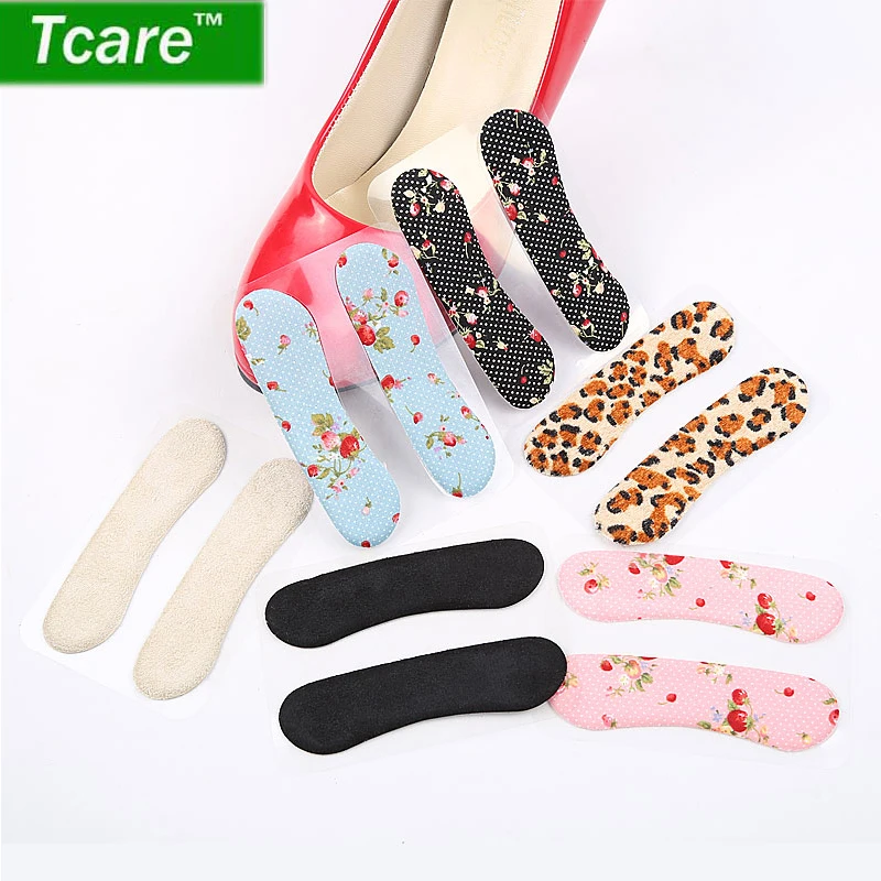 

Tcare 1Pair Foot Care Heel Grips Liner Cushions Inserts for Loose Shoes,Shoe Pads for Shoes too Big, Improved Shoe Comfort