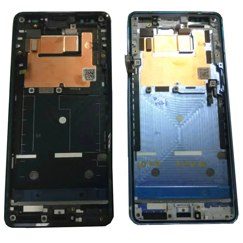 

5PCS/LOT For HTC U12 Plus U12+ Front Housing Metal Middle Frame Plate Front Metal Middle Frame Plate no cable For U12 Plus Frame