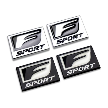 

Car styling 3D Metal F-SPORT Emblem Car Sticker For Lexus RX300 RX350 ES IS250 ES350 LX570 CT200 GS300 IX350 Auto Accessories