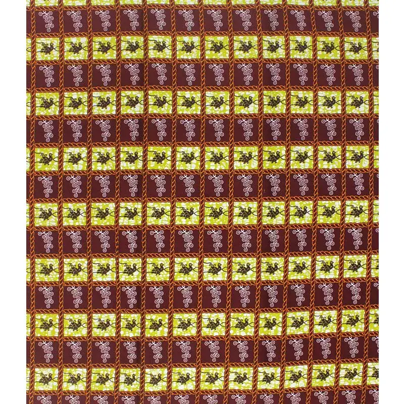 Анкара ткань воск африканская ткань хлопок Высокое качество Африканский Воск принты ткань мягкий воск Ткань 6 ярдов для платья