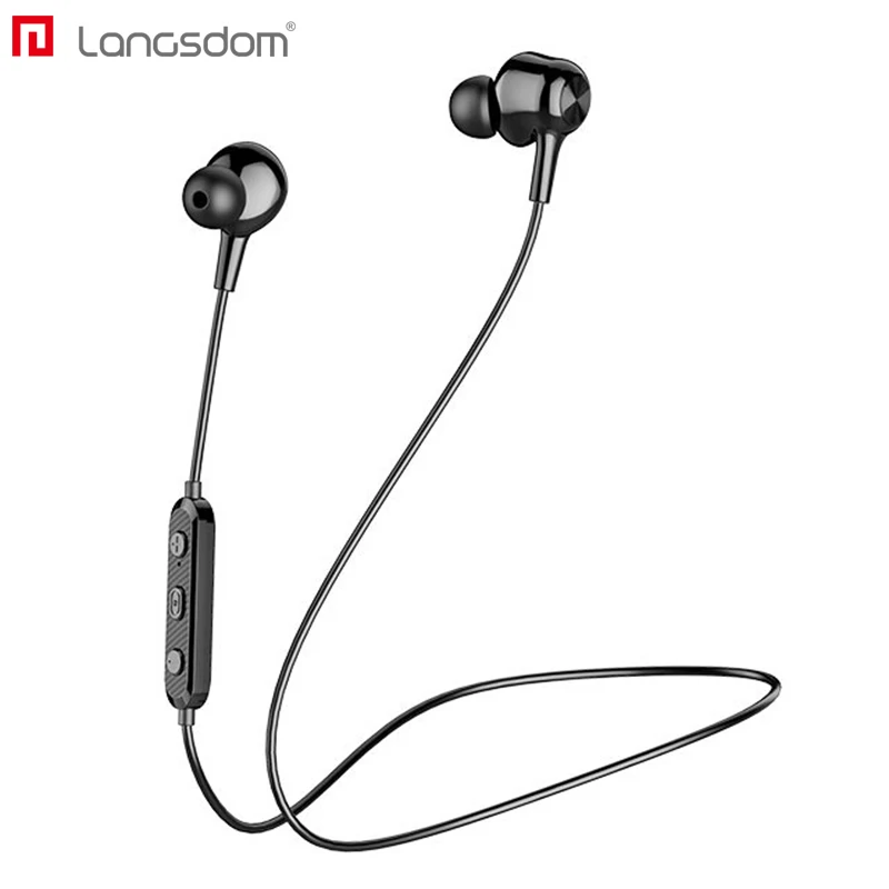 Langsdom L17 беспроводные наушники Bluetooth 5 0 для телефона iPhone гарнитура с магнитами