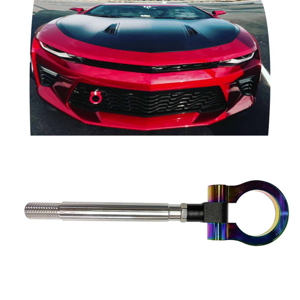 JDM Гоночный стиль алюминий буксировочный крюк кольцо для Chevrolet Camaro 2016-2019 |