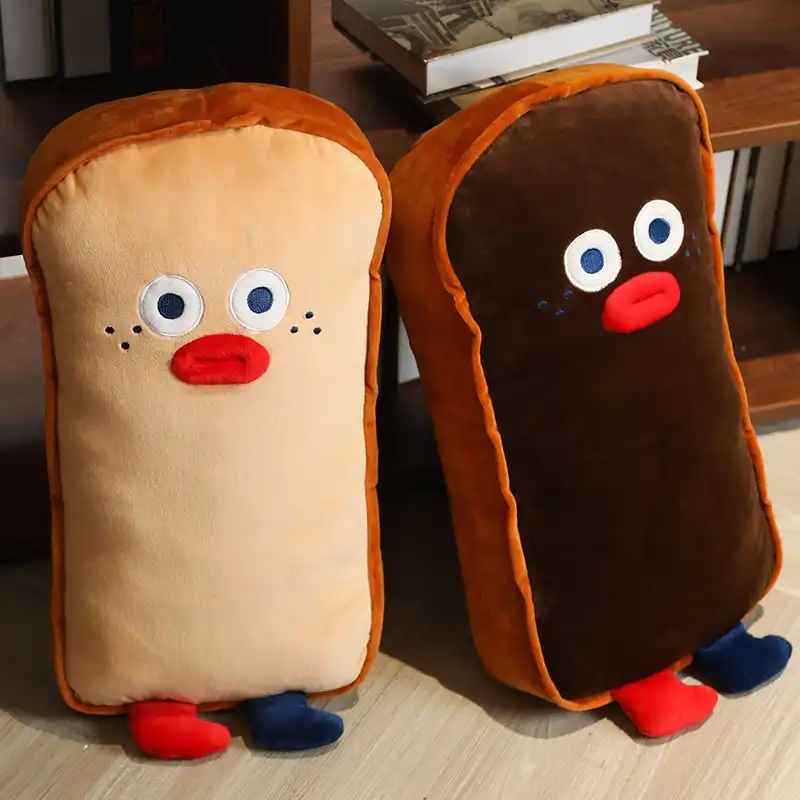 cute bread plush
