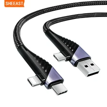 4 in 1 Charging Cable Data PD65W Fast Charging 5A USB C to TypeC For iPhone PD18W MacBook Pro Huawei Xiaomi Samsung Phone laptop