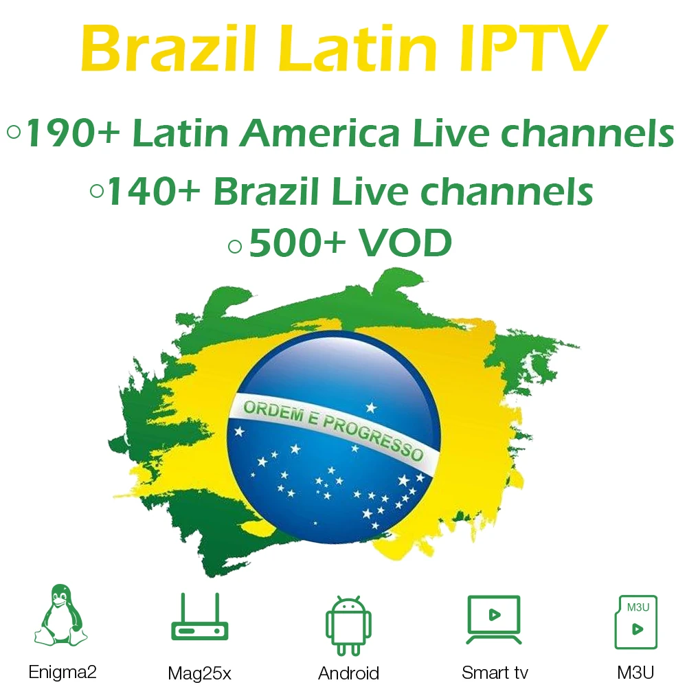 

Brazil IPTV Belgium America Brazil IPTV Support Android m3u Enigma MAG iOS