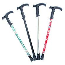 Альпеншток палочка алюминиевого сплава с двумя 6 Регулируемая трость открытый ледоруба Трость для престарелых напрямую от производителя