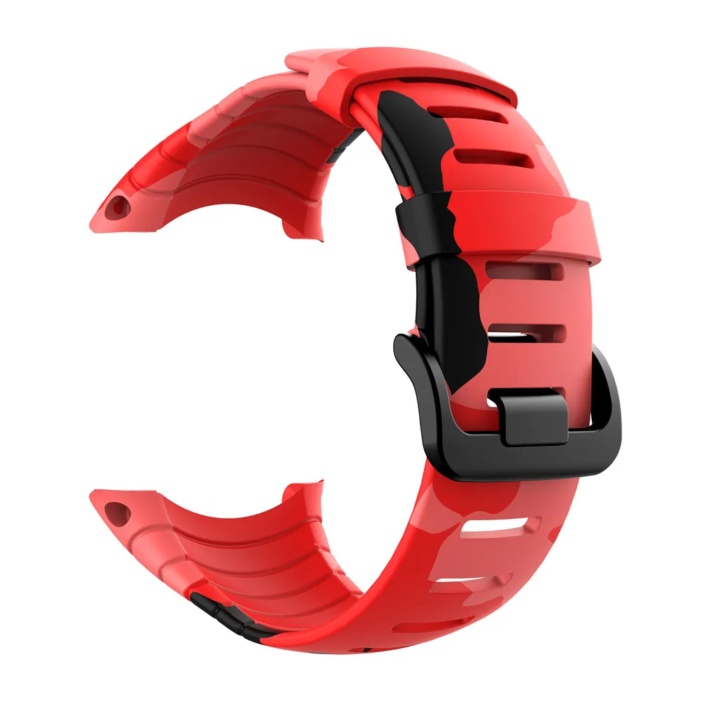 Silicone Classic Sport Watchband - Adjustable Wristband Bracelet