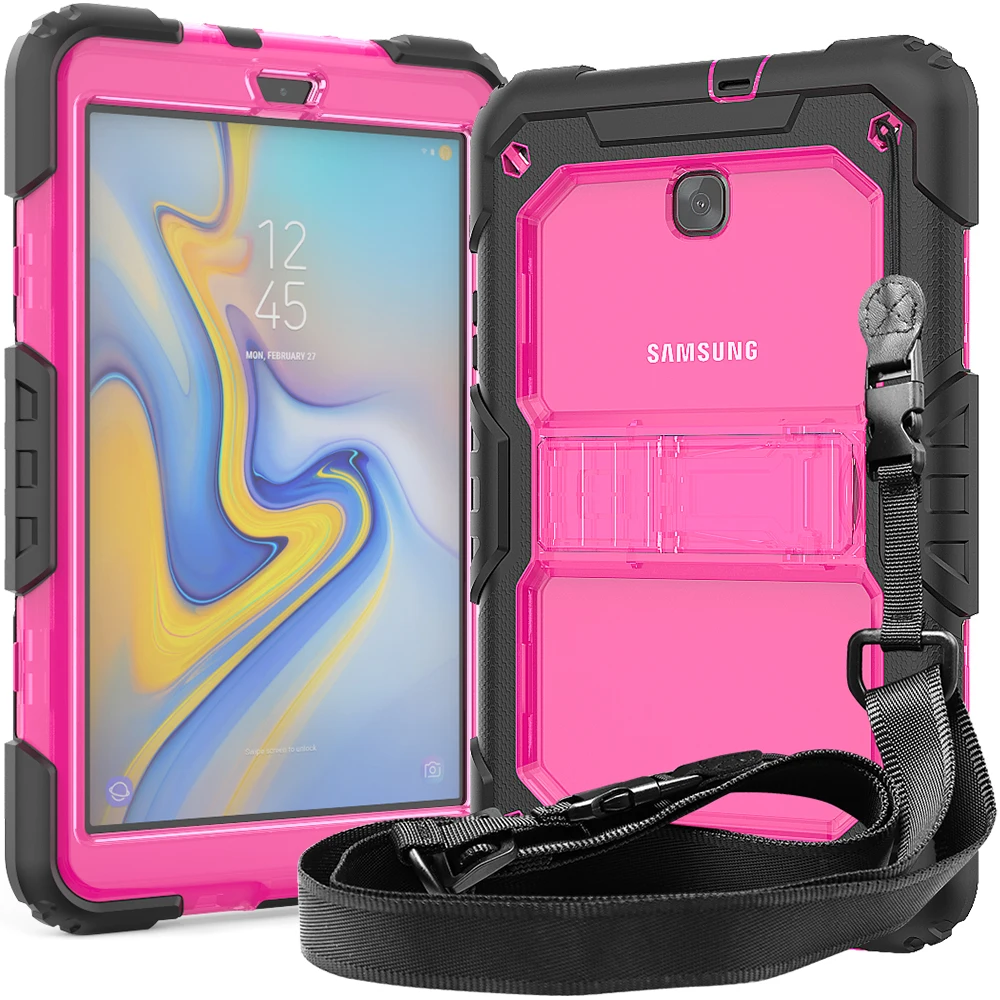 Для samsung Tab A 8,0 чехол для планшета SM-T387 сверхмощный полный корпус Dropproof силиконовый чехол для ПК Galaxy Tab A 8 дюймов T387