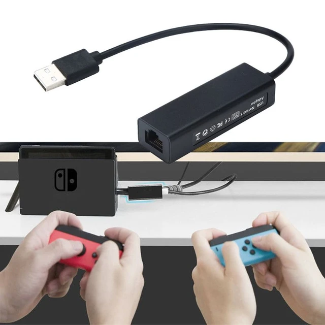 Carte Réseau Ethernet Usb 100, 3.0 Mb/s, Adaptateur Pour Nintendo Switch,  Wii, Wiiu, Lan - Cartes Réseau - AliExpress